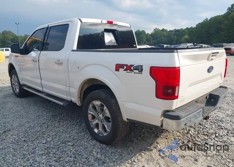 2018 Ford F-150 Lariat z USA, uszkodzony, nr VIN 1FTEW1EG0JFA13281